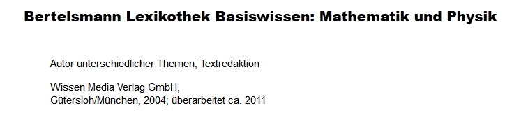 Lexikothek Basiswissen