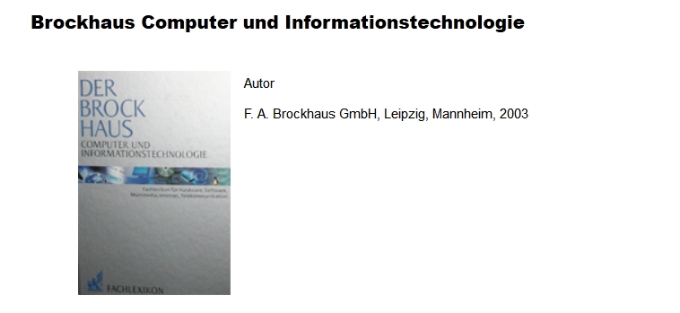 Brockhaus Informationstechnologie