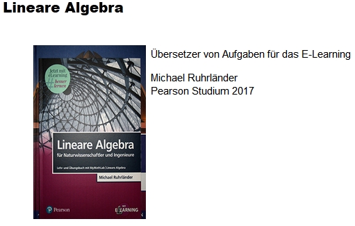 Pearson Lineare Algebra